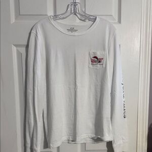 Vineyard Vines Classic White Long Sleeve Tee